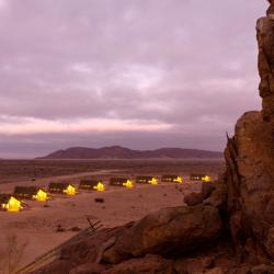 Abendstimmung im Quiver Camp