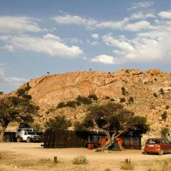 Desert Horse Inn Campsite in Aus, Namibia 