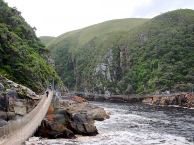 Die Hängebrücken am Storms River Mouth