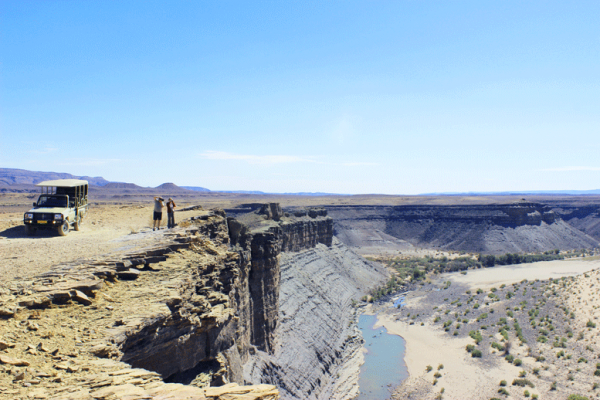 Der Fish River Canyon in Namibia 
