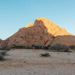 An der Spitzkoppe in Namibia 