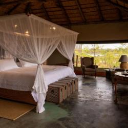 Chalet im Camp Kazuma in Botswana