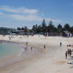 Der Strand in Swakopmund