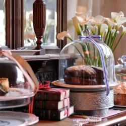 Teatime im Oude Werf Hotel in Stellenbosch