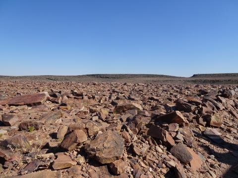 Marslandschaft am Fish River Canyon