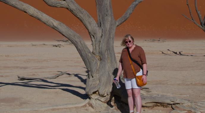 Im Deadvlei, Namib Naukluft Nationalpark